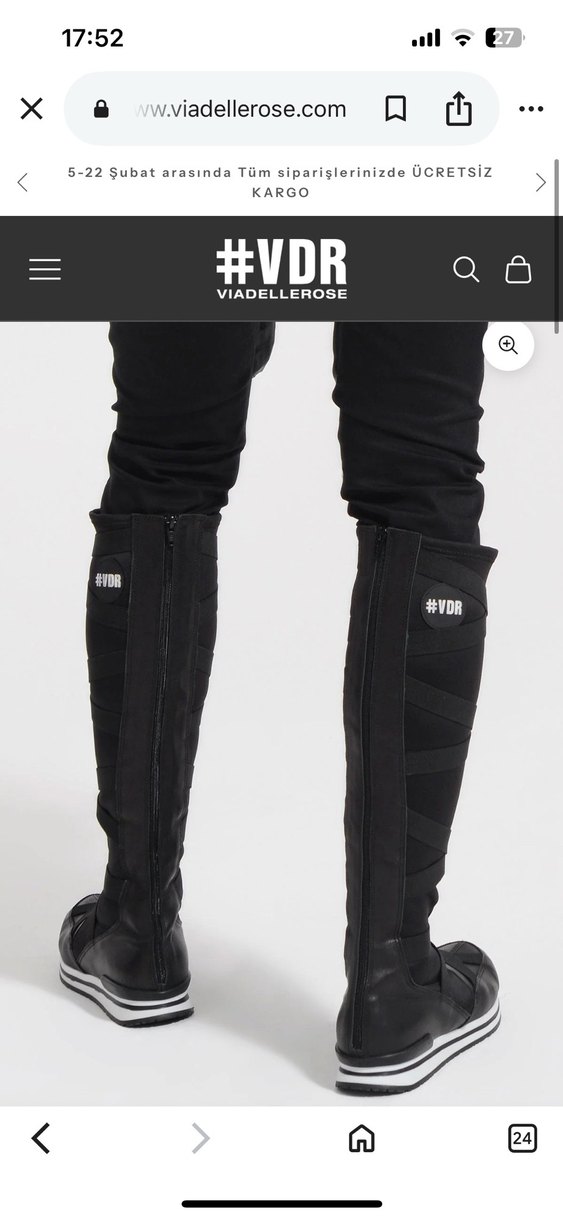 Via delle rose çizme - Görsel 2