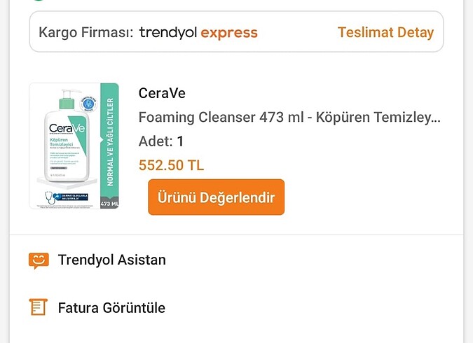 Beden Renk CeraVe temizleyici