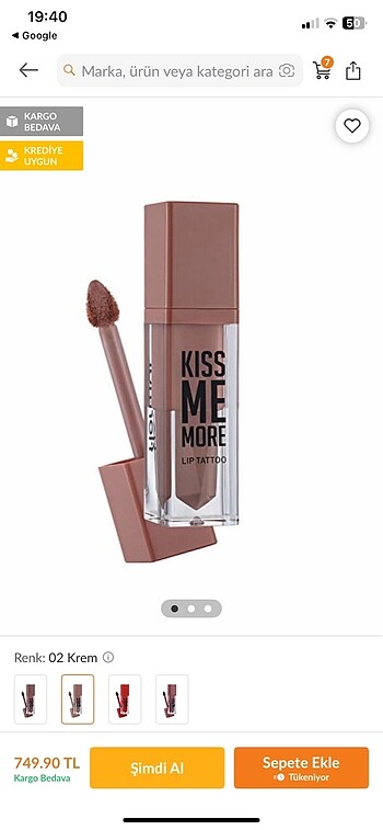 Flormar kiss me more ruj