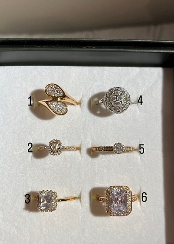 Swarovski taş kadın yüzük