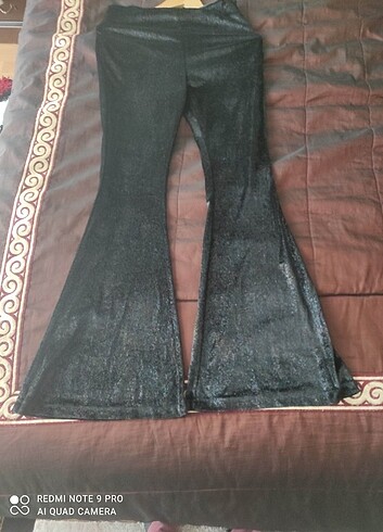 Siyah simli pantolon 