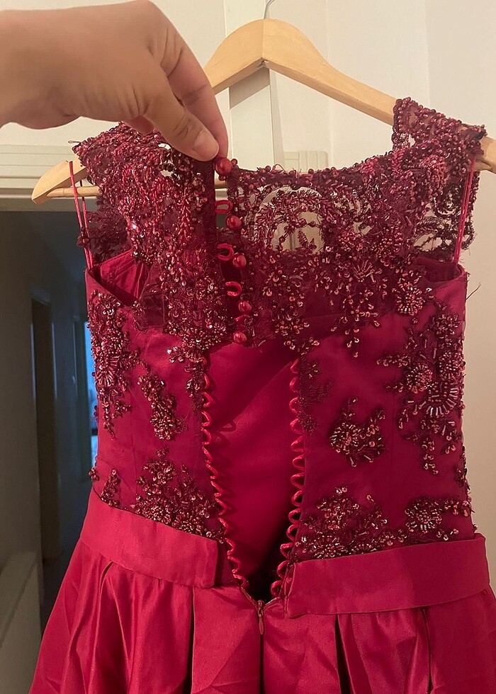 Kırmızı nişanlık- kınalık - Görsel 2