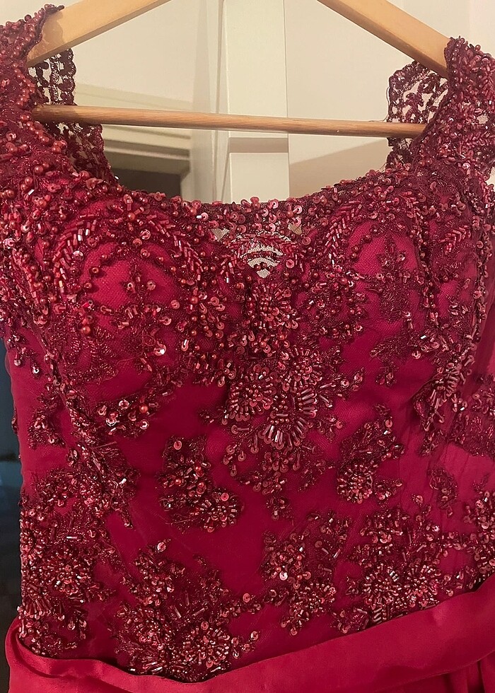 Kırmızı nişanlık- kınalık - Görsel 3