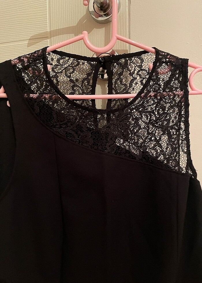 Siyah elbise - Görsel 3