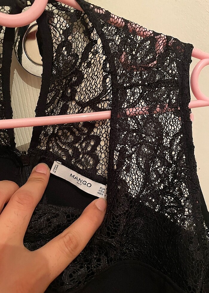 Siyah elbise - Görsel 5