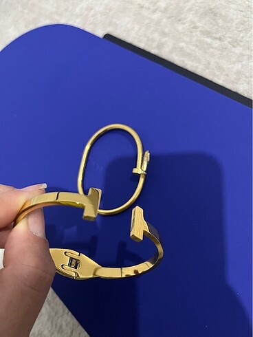 Marka Model Kelepçe Çelik Bileklik - Görsel 2