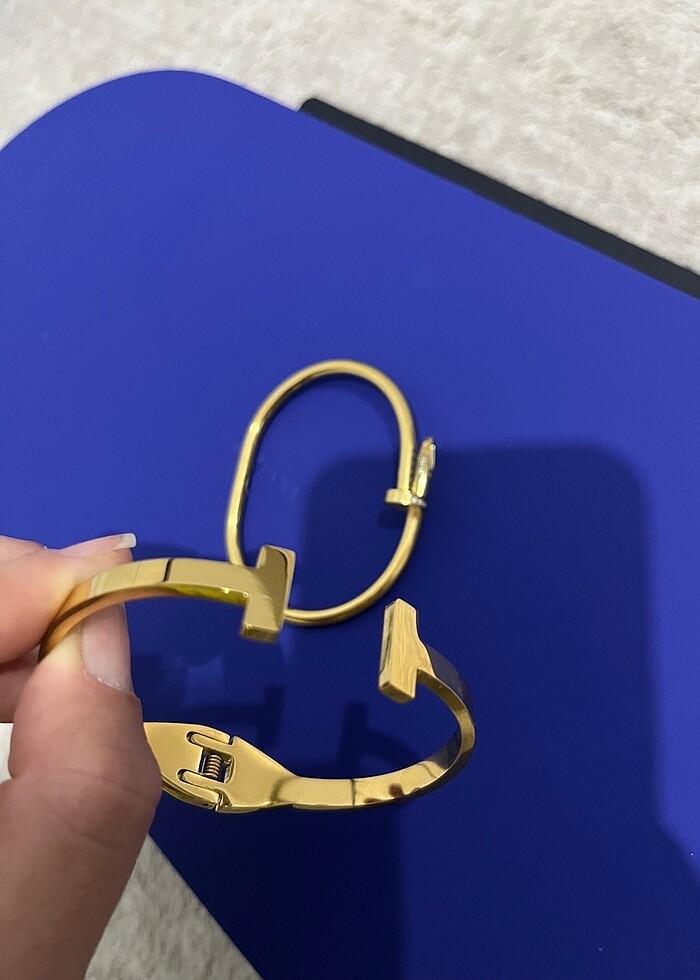 Marka Model Kelepçe Çelik Bileklik - Görsel 2