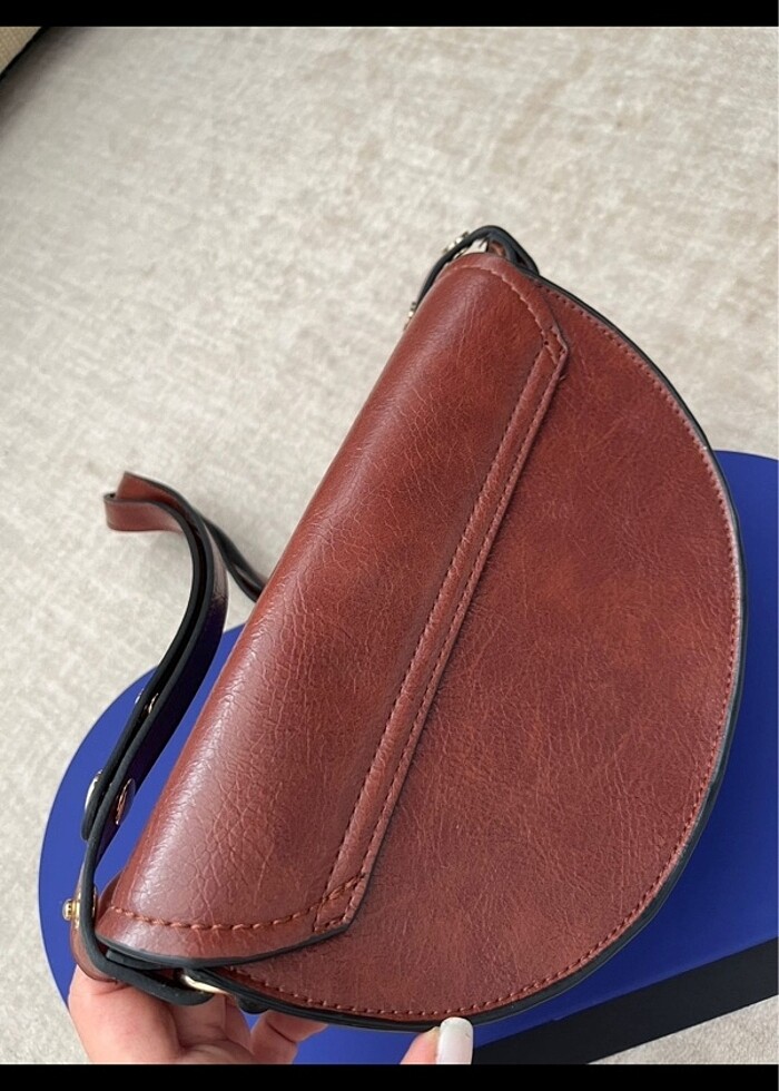 Mango Kapaklı Kahve Çanta - Görsel 3