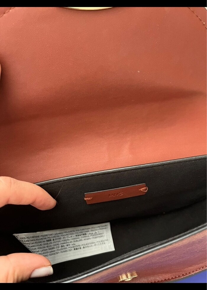 Mango Kapaklı Kahve Çanta - Görsel 5