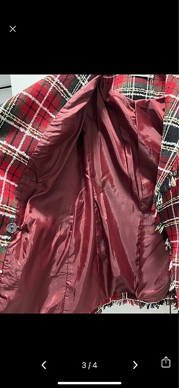 Astarlı Tüvit Ceket - Görsel 3