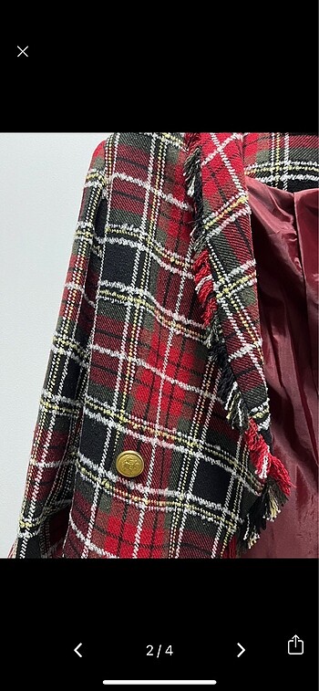 Astarlı Tüvit Ceket - Görsel 2