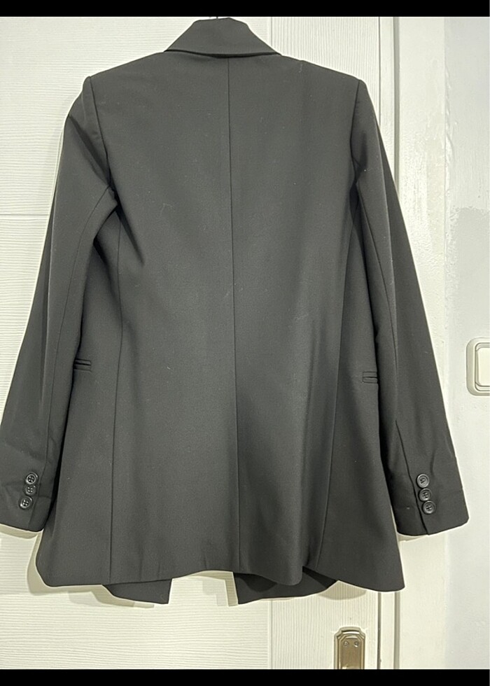 Siyah Blazer Ceket - Görsel 2