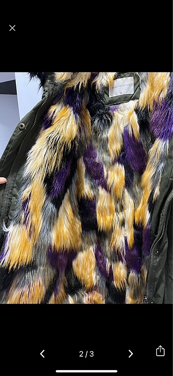 Mudo İçi Tüylü Parka - Görsel 2