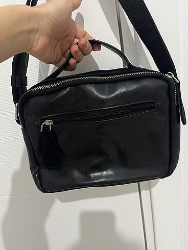 Hakiki Nubuk Fabrika Postacı Çanta - Görsel 5