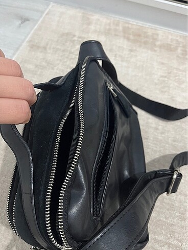 Hakiki Nubuk Fabrika Postacı Çanta - Görsel 6