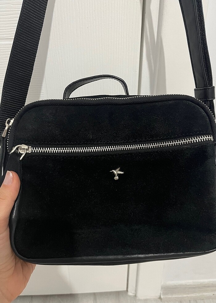 Hakiki Nubuk Fabrika Postacı Çanta - Görsel 3