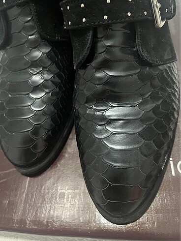 Hakiki Deri Krokodil Zımbalı Hotiç Bot - Görsel 7