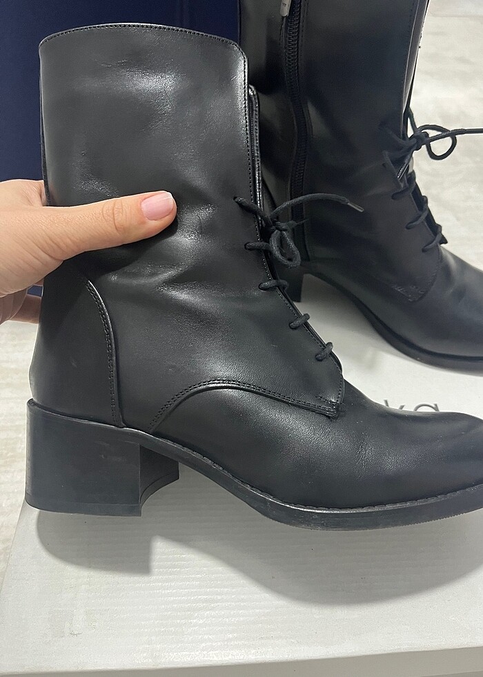 Hakiki Deri Fabrika Postal Bot - Görsel 2