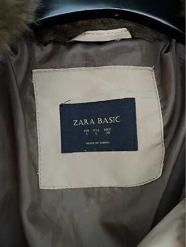 Kapüşonlu Camel Zara Mont - Görsel 8