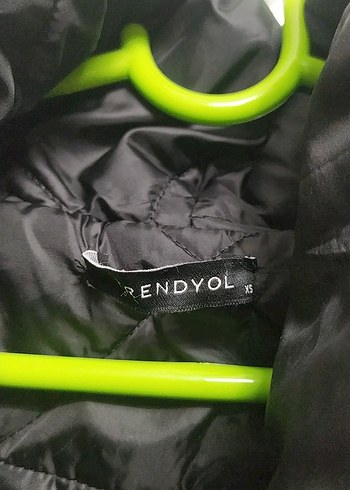 xs Beden oversize kadın siyah mont Trendyol