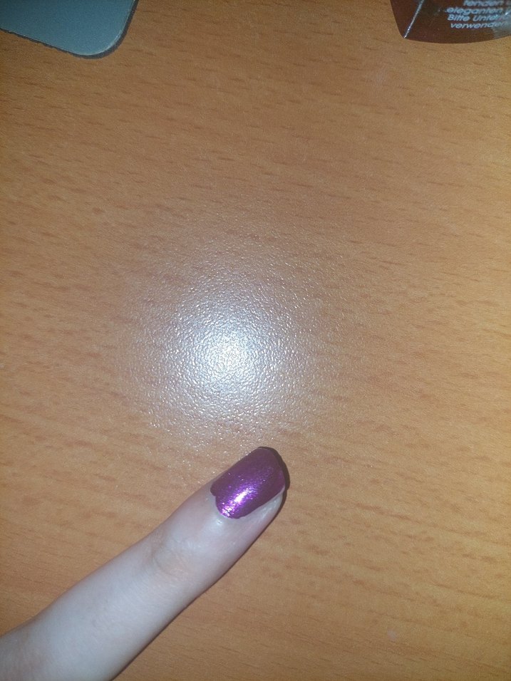 Parlak  simli koyu Mor Oje - Görsel 3