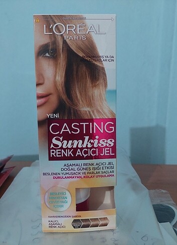 Loreal sunkiss saç açıcı renk açıcı