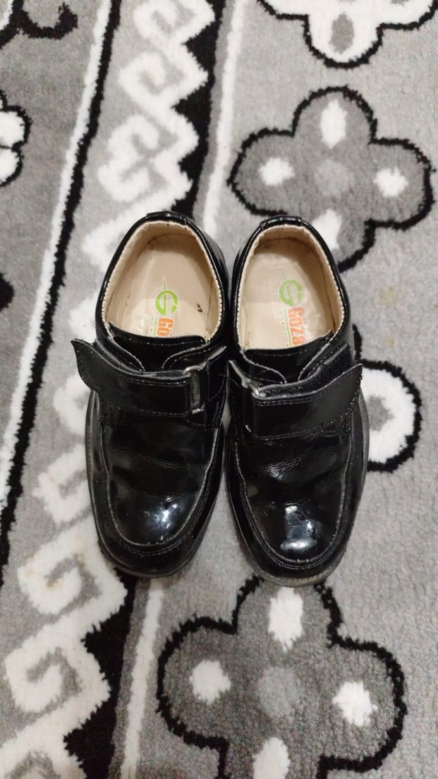 Erkek Çocuk Siyah Rugan Özel Ayakkabı - Görsel 2