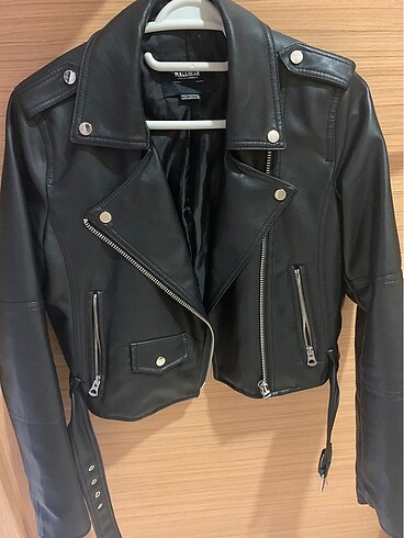 Pull and bear deri ceket