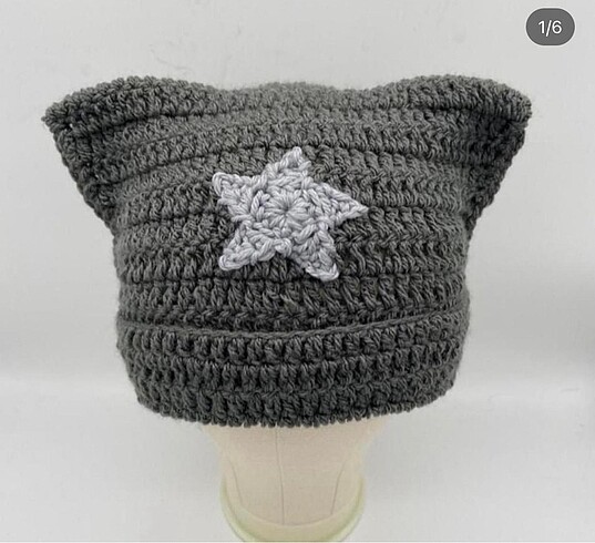 Star Cat Beanie, Yildizli Kedi Sapka