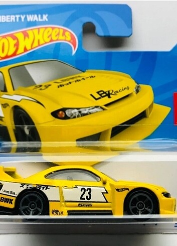 Hot Wheels Hot Wheels LibertyWalk Nissan Silvia S15 Yellow