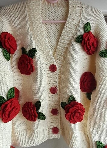 m Beden çeşitli Renk Örgü crop hirka