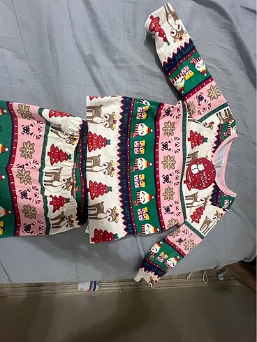 6 Ay Beden Pijama takımı 3-6 ay