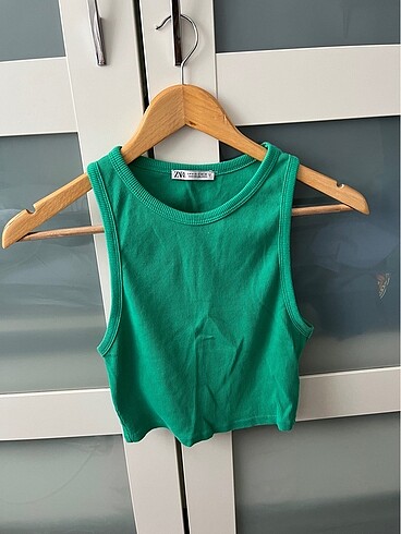 zara halter crop