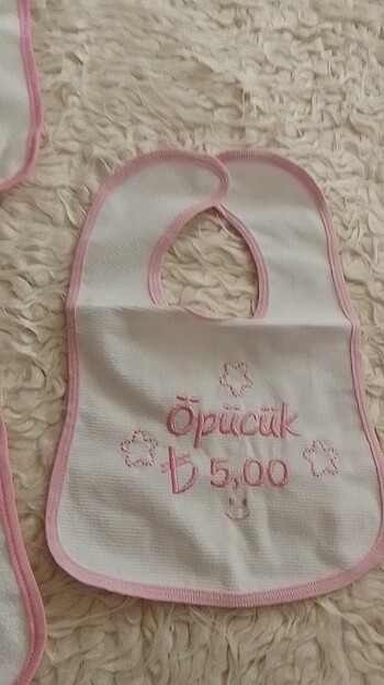  Beden Kız bebek önlük 