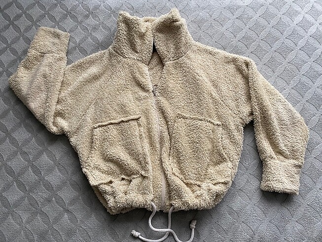Peluş hırka