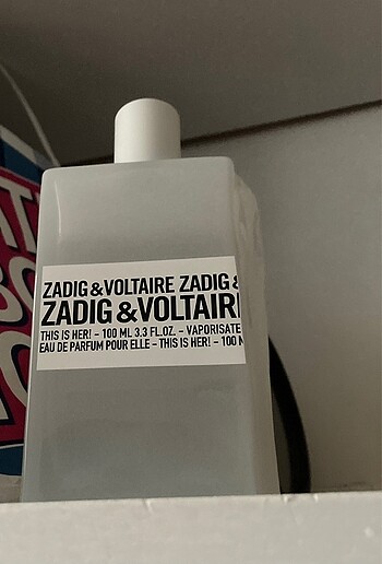 Zadig and voltaire- this is her 5 ml