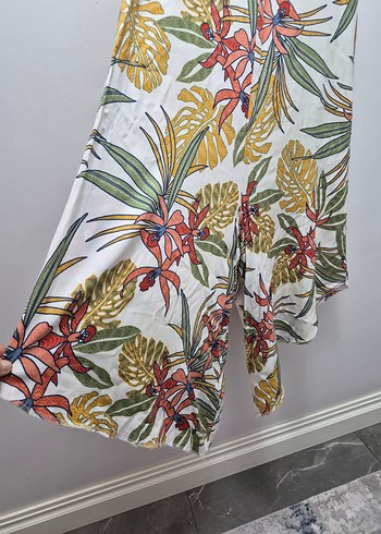 ip askılı Renkli Uzun Askılı Tulum - Görsel 4