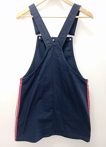 Bershka salopet jeans elbise  - Görsel 5