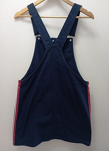 Bershka salopet jeans elbise  - Görsel 7