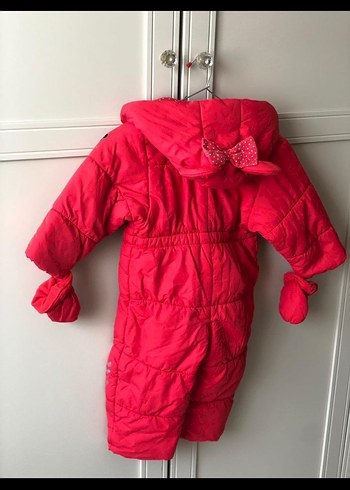 Kırmızı Minnie Mause Tulum - Görsel 2