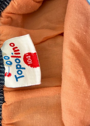 Nakışlı Fırfırlı Kız Denim Etek - Görsel 4