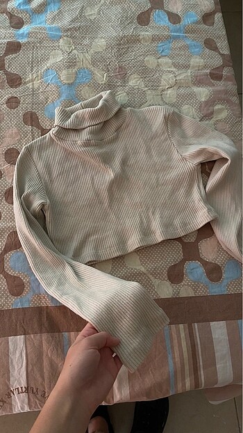 xs Beden Crop kazak