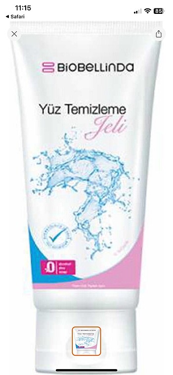 Yüz temizleme jeli