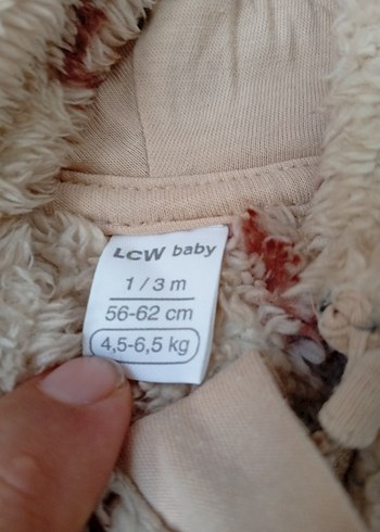 Kahverengi Kapüşonlu Bebek Tulumu - Görsel 4