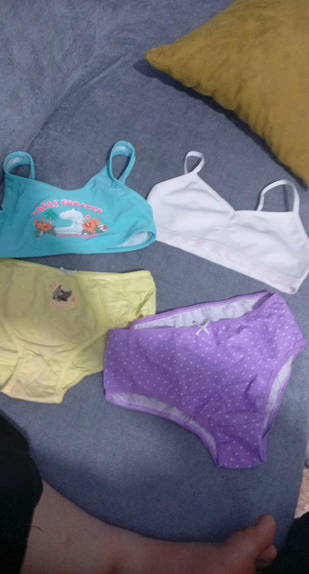 Çocuk İç Çamaşırı Seti, Pastel Renkli - Görsel 3