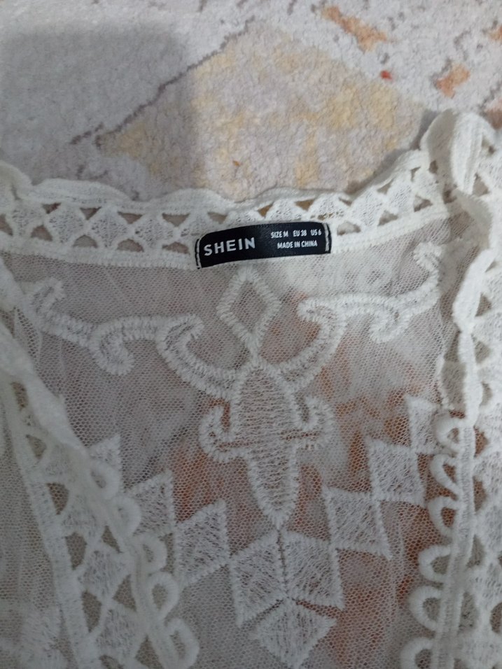 Dantel Detaylı Bohem plaj elbisesi - Görsel 5