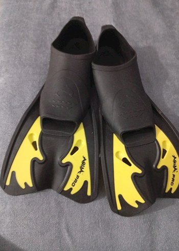 Erkek Sarı Spor Lastik Su Yüzme Paleti - Görsel 3