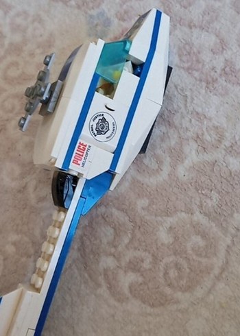 Mavi Lego Polis Helikopteri