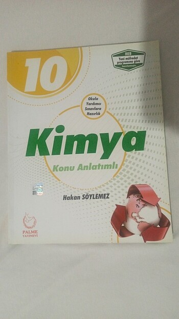 Konu anlatımlı palmd kimya test kitabı 