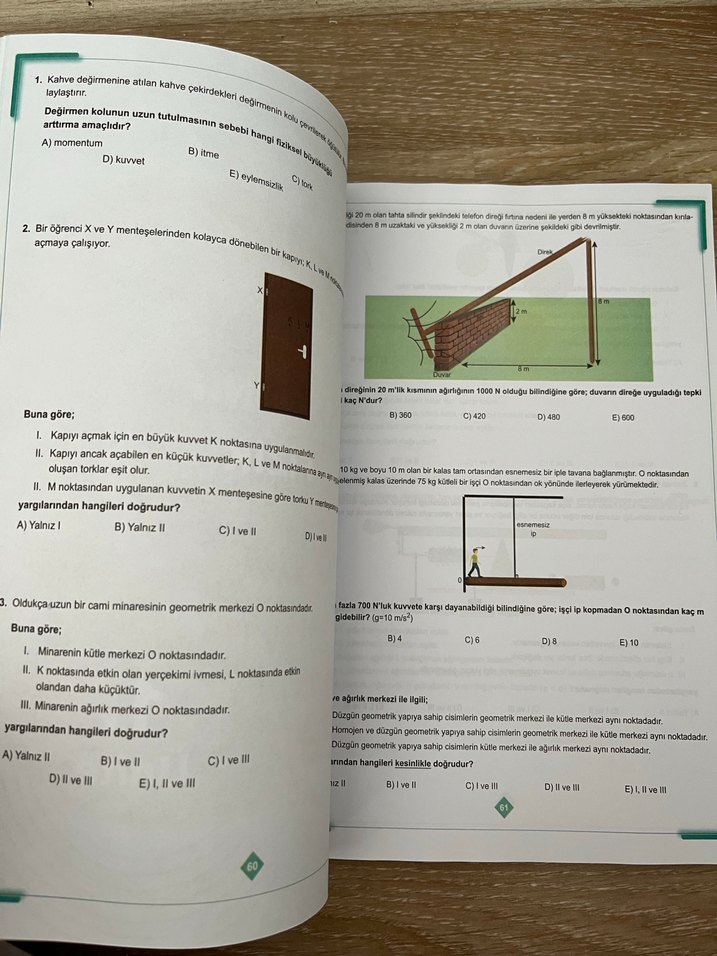 11. Sınıf Tekrar Testleri 2 Kitabı - Görsel 2